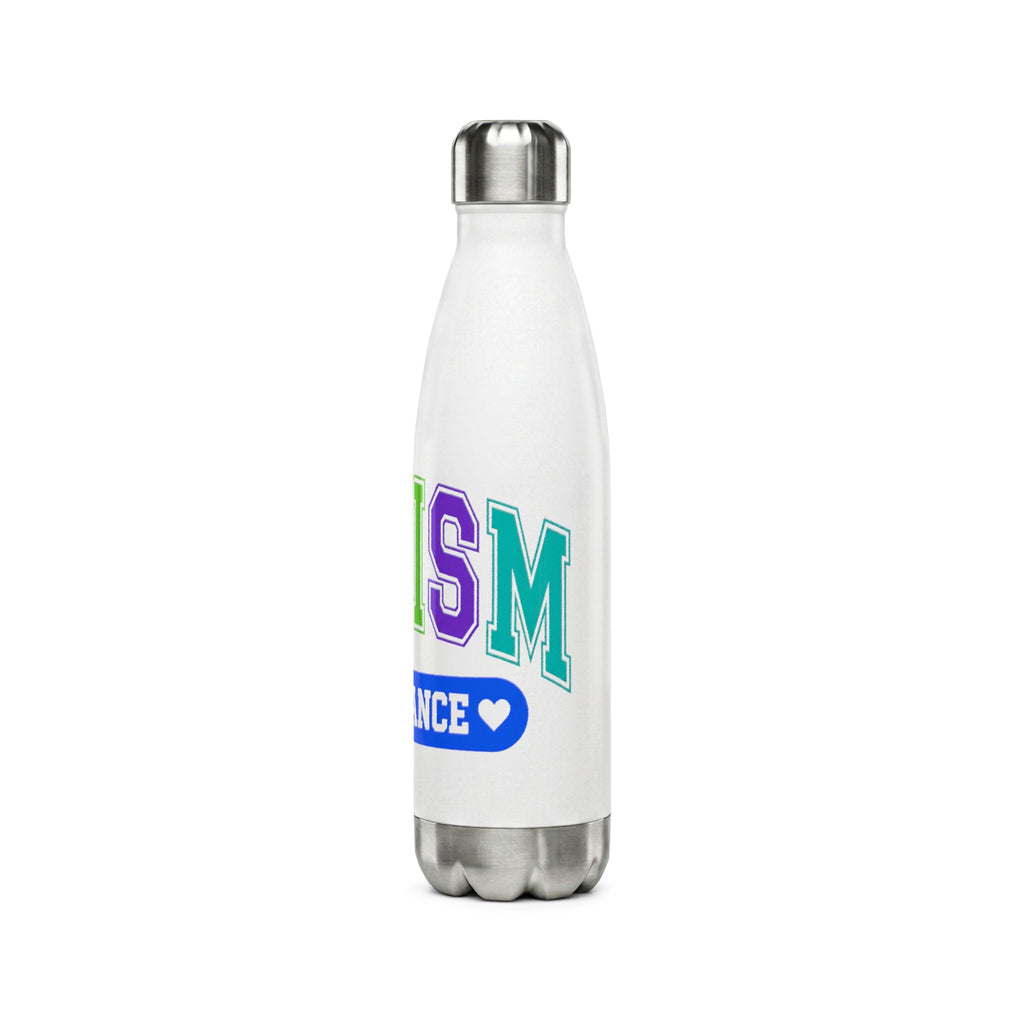 Autism Acceptance Water Bottle — 17oz Stainless Steel Bottle