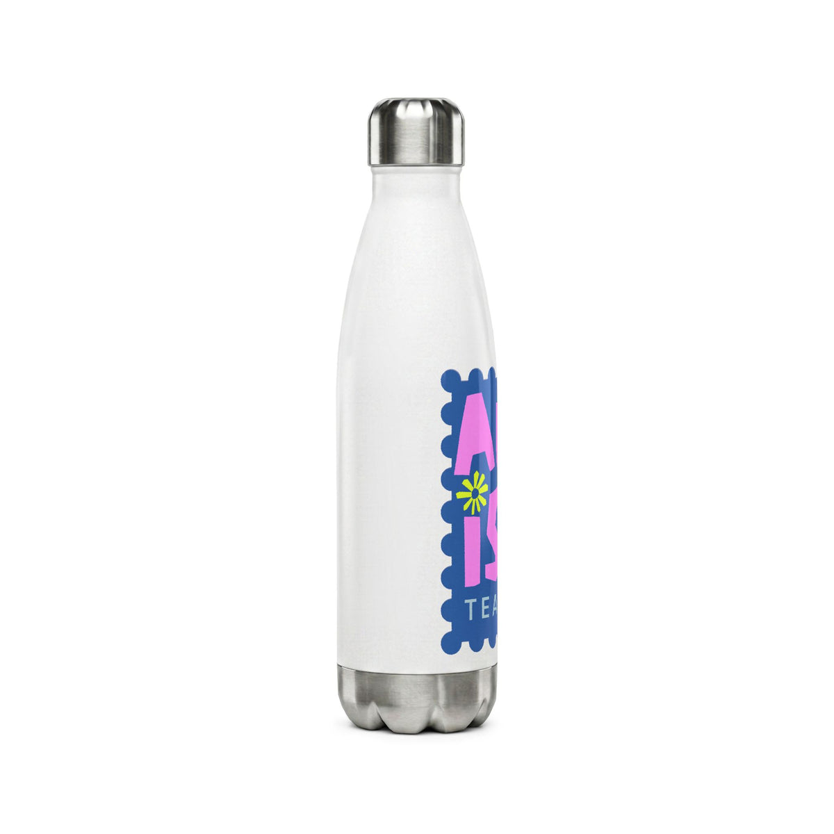 Autism Isn't a Disability, It's a Different Ability Water Bottle — 17oz Stainless Steel Bottle
