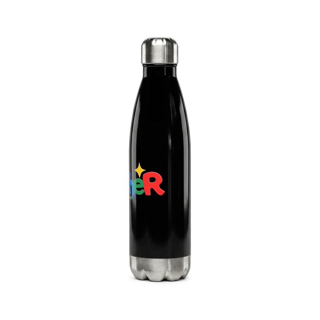 Teacher Autism Advocate Water Bottle — 17oz Stainless Steel Bottle
