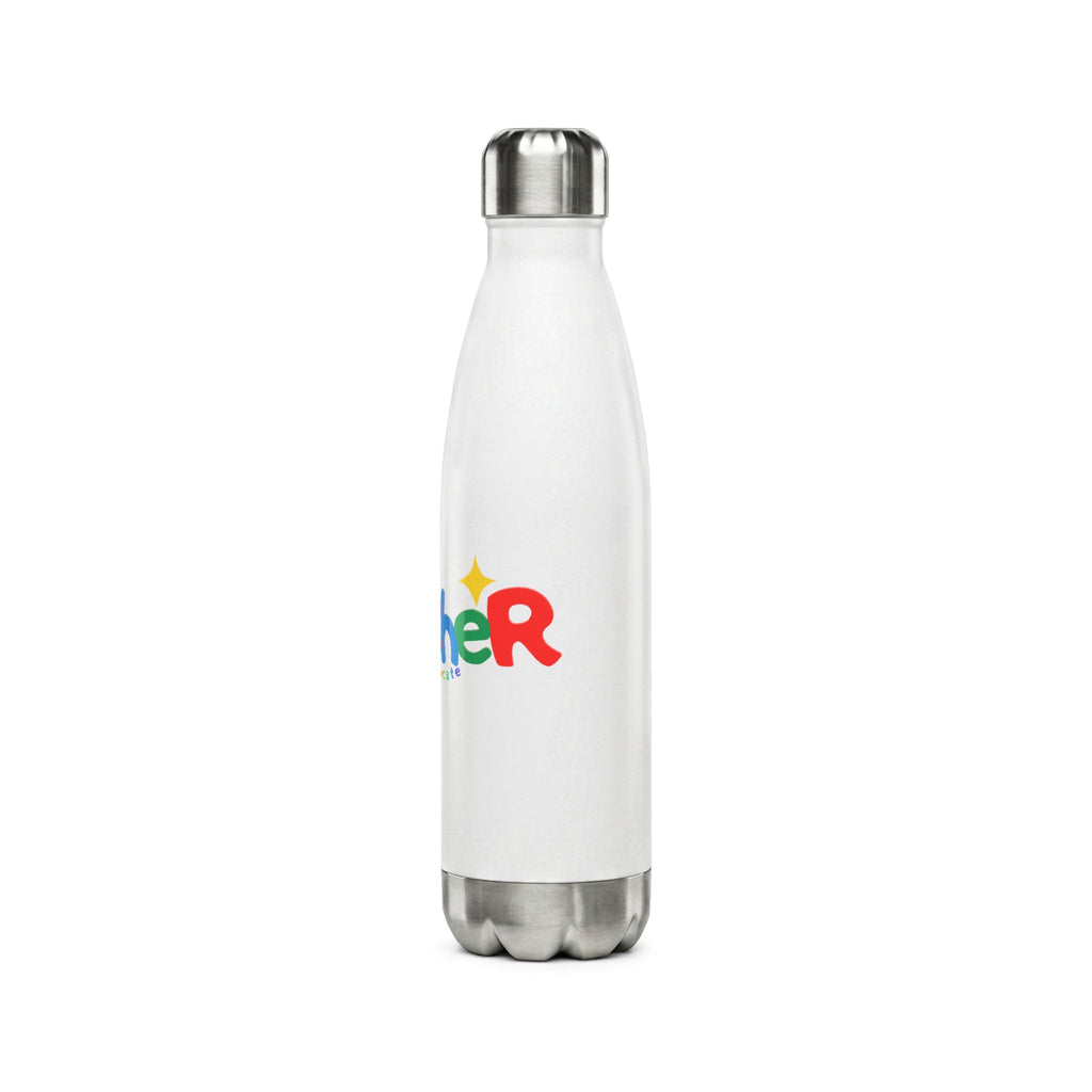 Teacher Autism Advocate Water Bottle — 17oz Stainless Steel Bottle