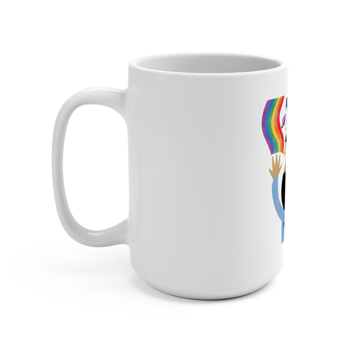 Autism Isn't a Disability, It's a Different Ability Mug — 15oz Ceramic Mug