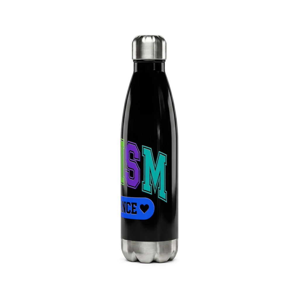 Autism Acceptance Water Bottle — 17oz Stainless Steel Bottle
