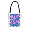 Autism Teacher Tote Bag