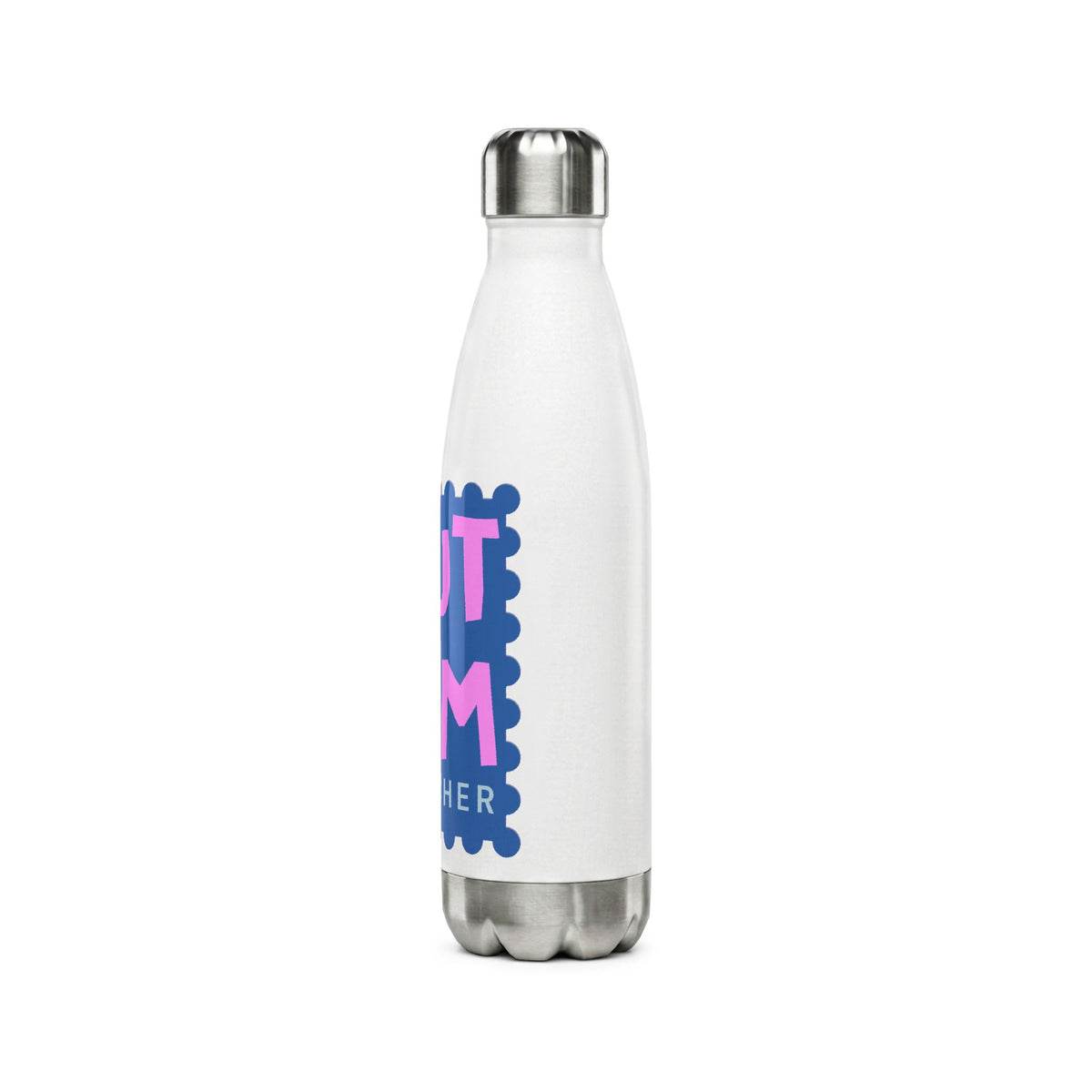 Autism Isn't a Disability, It's a Different Ability Water Bottle — 17oz Stainless Steel Bottle