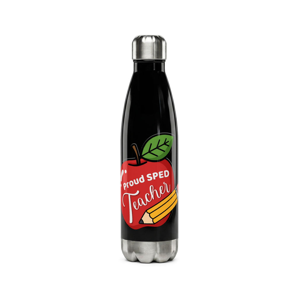 Proud SPED Teacher Water Bottle — 17oz Stainless Steel Bottle