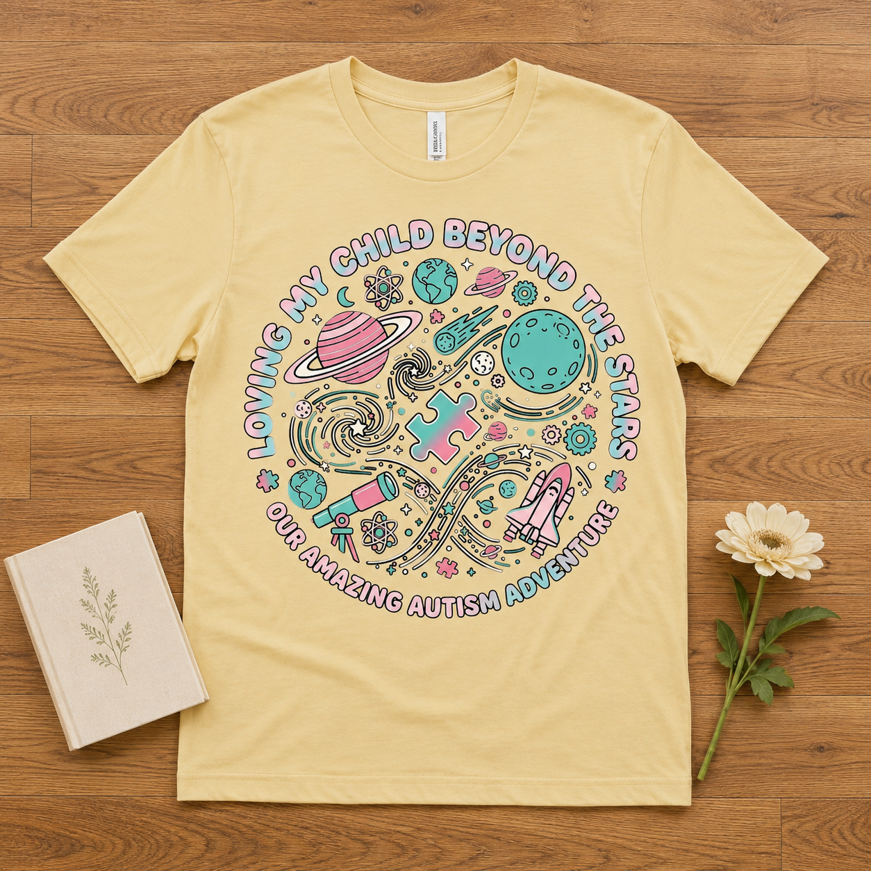 Loving My Child Beyond the Stars Tee | Autism Awareness Shirt