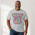 T-Shirt — "Acceptance Is An Action Word" Inspirational Pride Tee