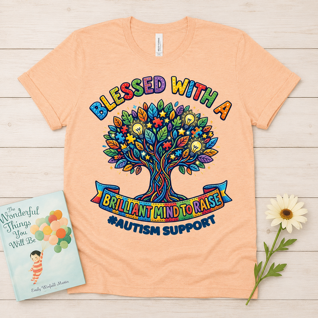 Copy of Loving My Child Beyond the Stars Tee | Autism Awareness Shirt