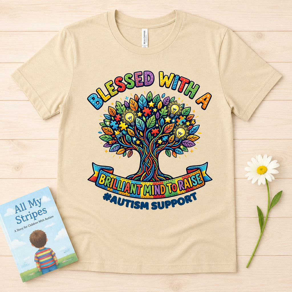 Copy of Loving My Child Beyond the Stars Tee | Autism Awareness Shirt