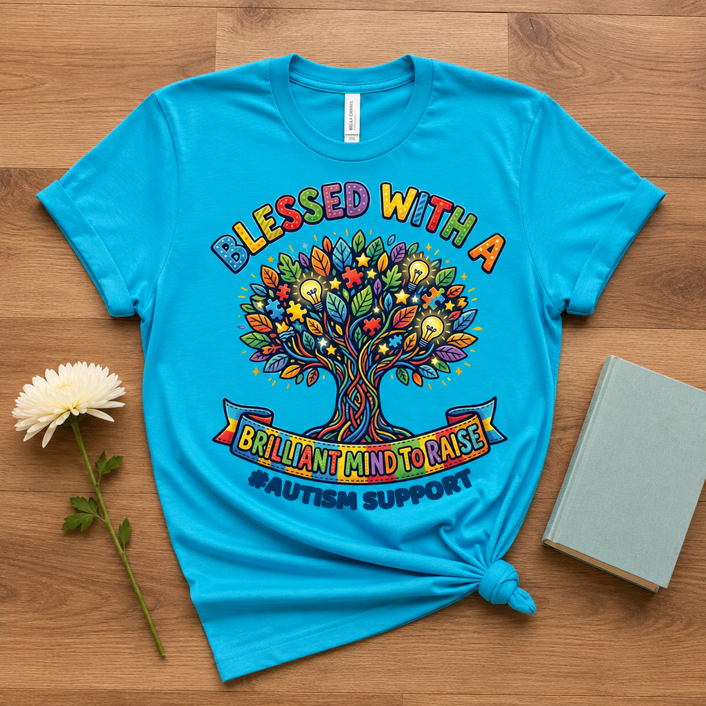 Copy of Loving My Child Beyond the Stars Tee | Autism Awareness Shirt