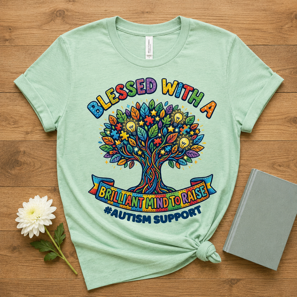Copy of Loving My Child Beyond the Stars Tee | Autism Awareness Shirt