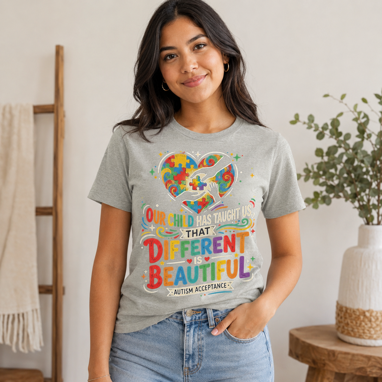 Copy of Loving My Child Beyond the Stars Tee | Autism Awareness Shirt