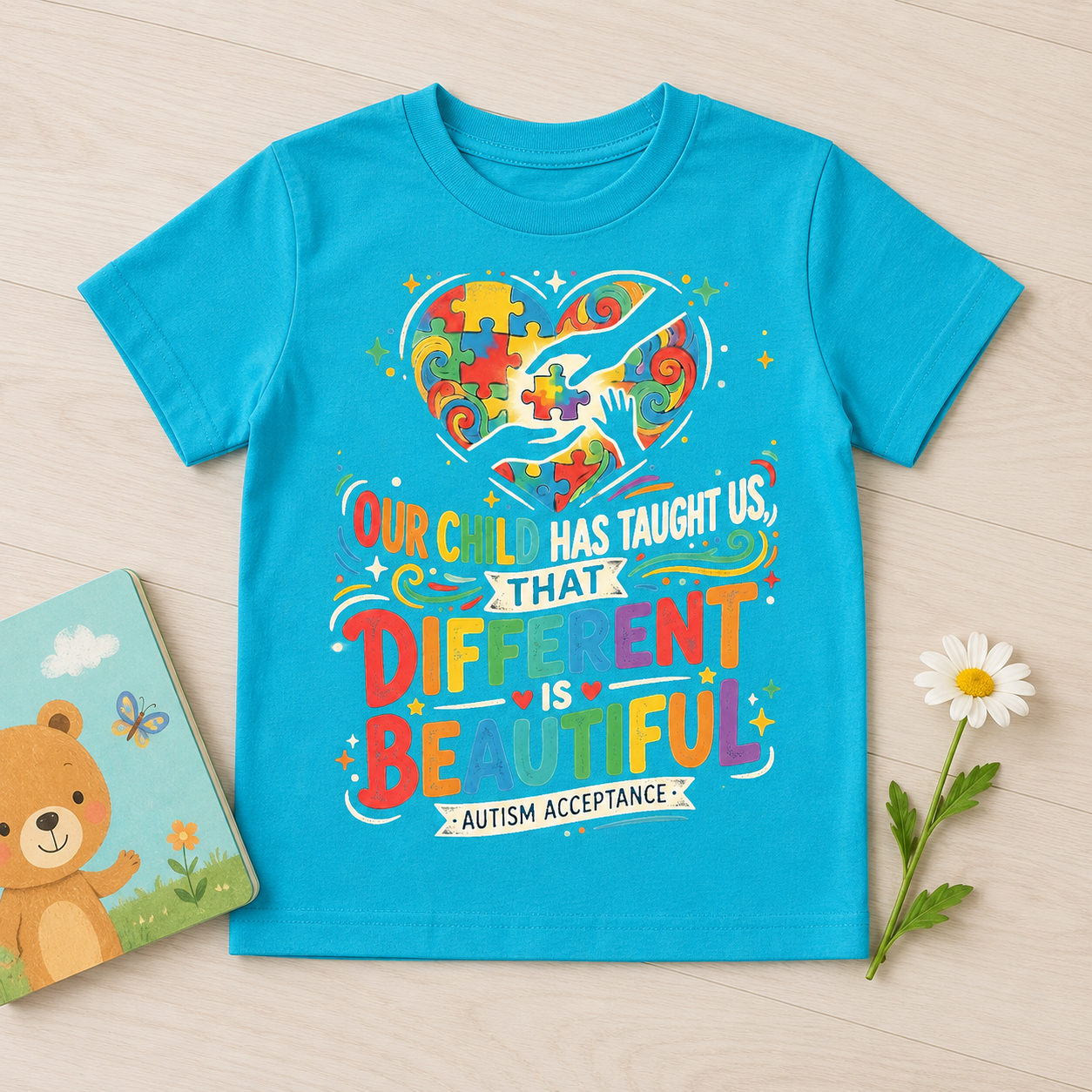 Copy of Loving My Child Beyond the Stars Tee | Autism Awareness Shirt