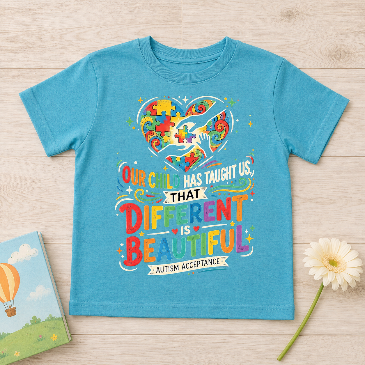 Copy of Loving My Child Beyond the Stars Tee | Autism Awareness Shirt