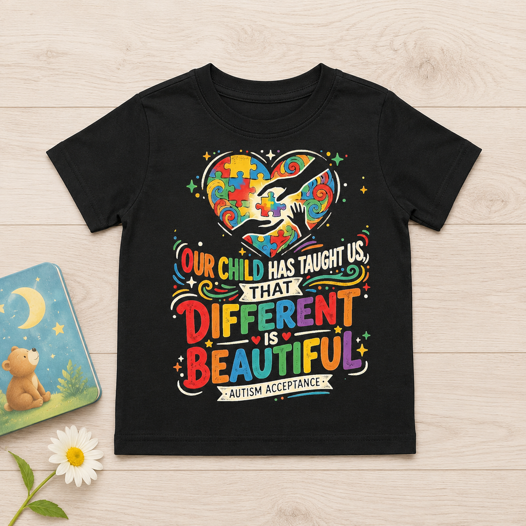 Copy of Loving My Child Beyond the Stars Tee | Autism Awareness Shirt