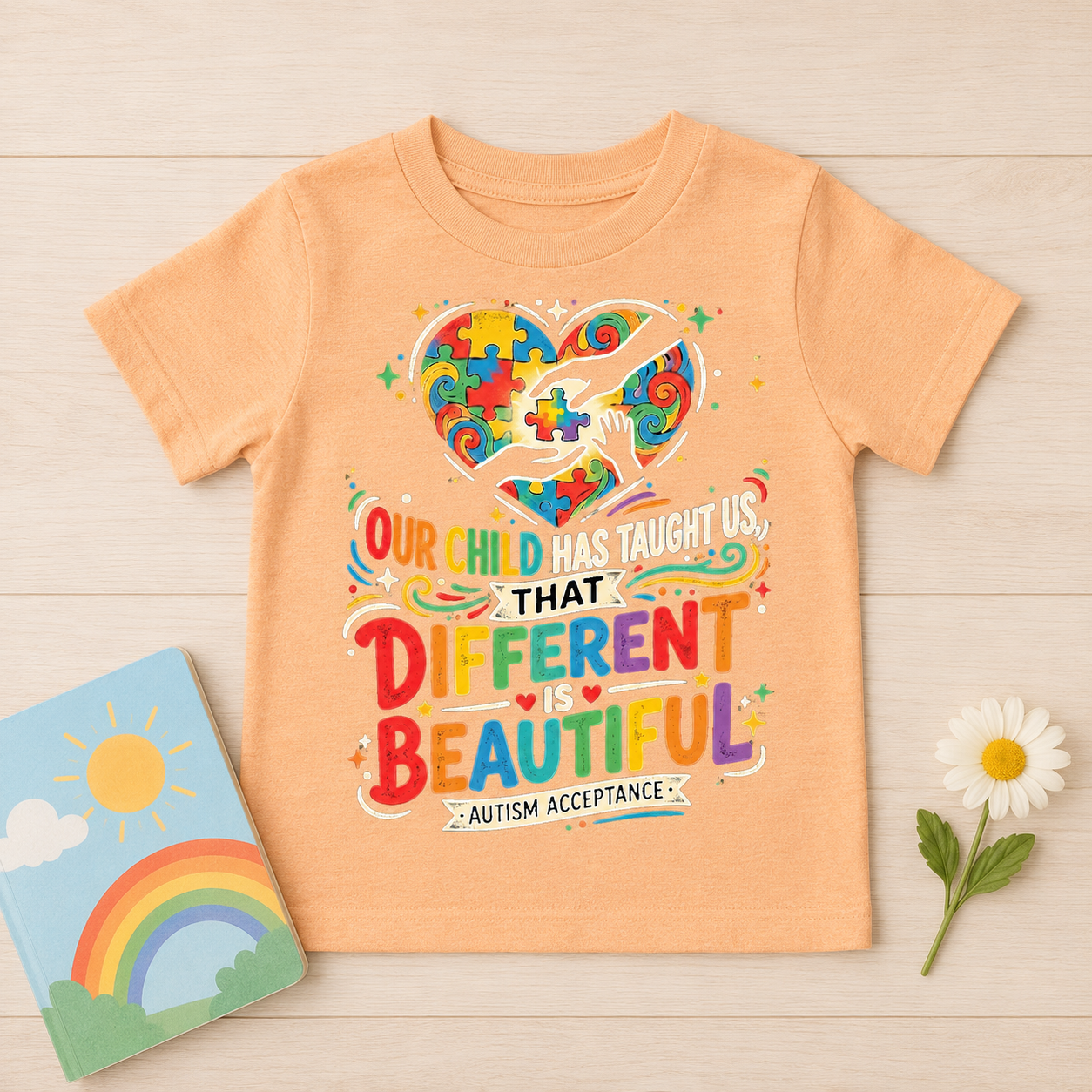 Copy of Loving My Child Beyond the Stars Tee | Autism Awareness Shirt