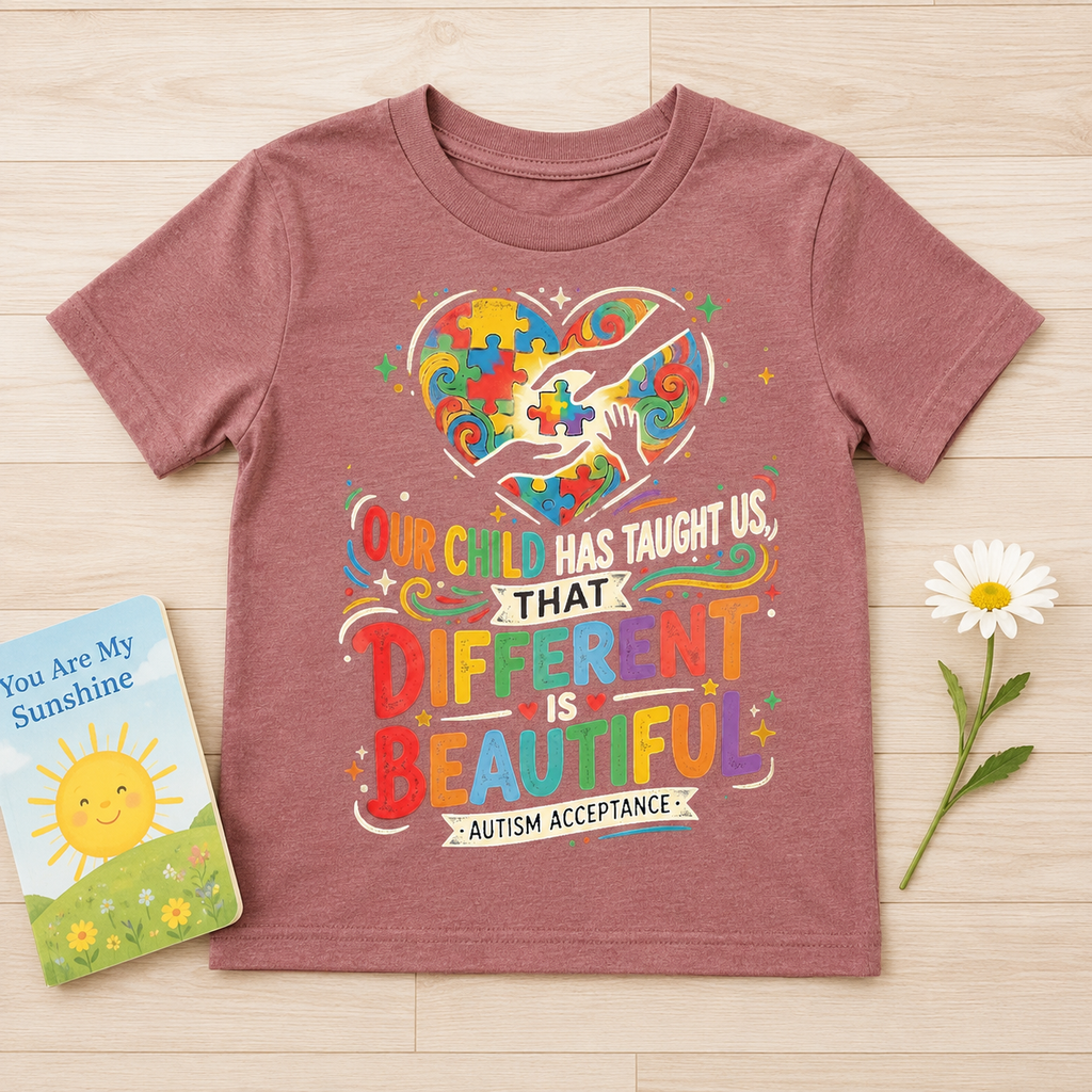 Copy of Loving My Child Beyond the Stars Tee | Autism Awareness Shirt