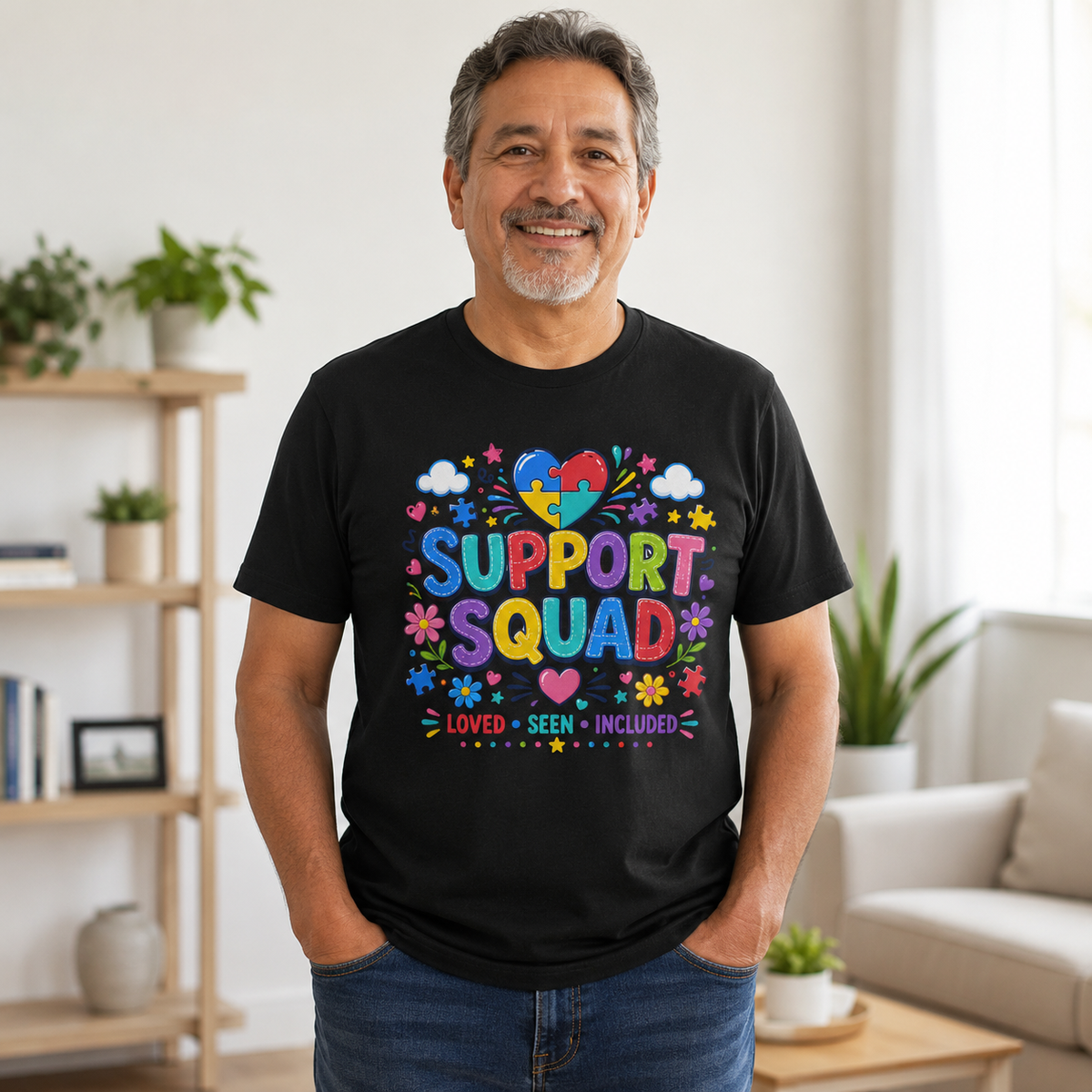 Unisex — "Support Squad" | Autism Awareness Shirt
