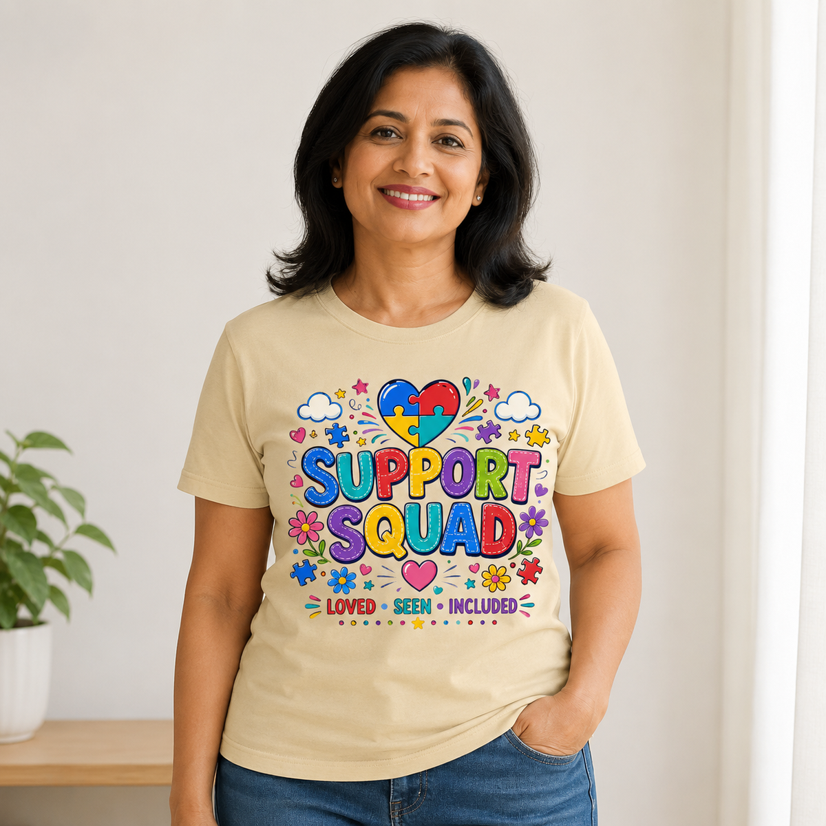 Unisex — "Support Squad" | Autism Awareness Shirt