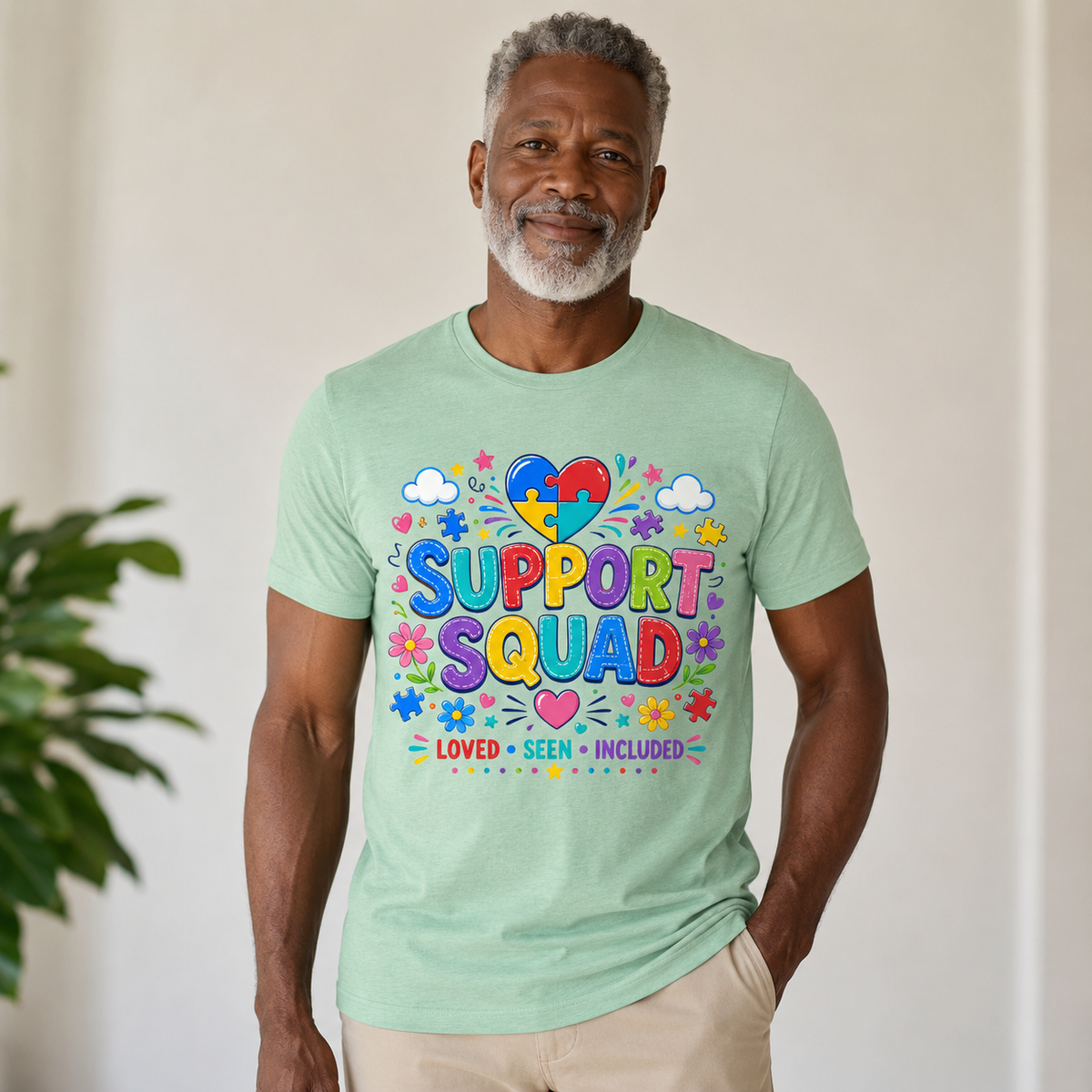 Unisex — "Support Squad" | Autism Awareness Shirt