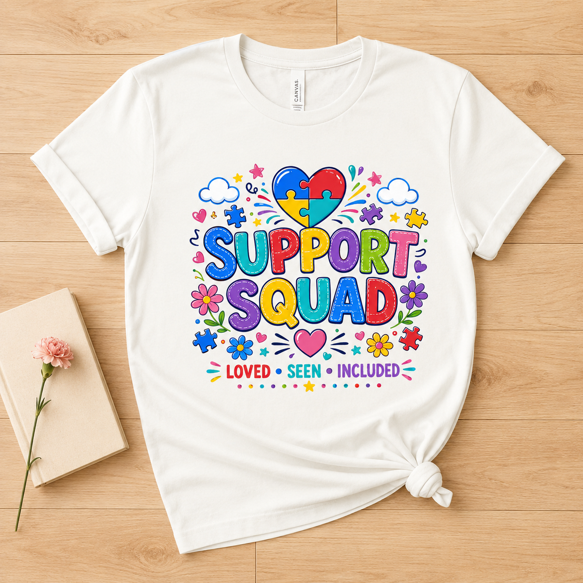 Unisex — "Support Squad" | Autism Awareness Shirt