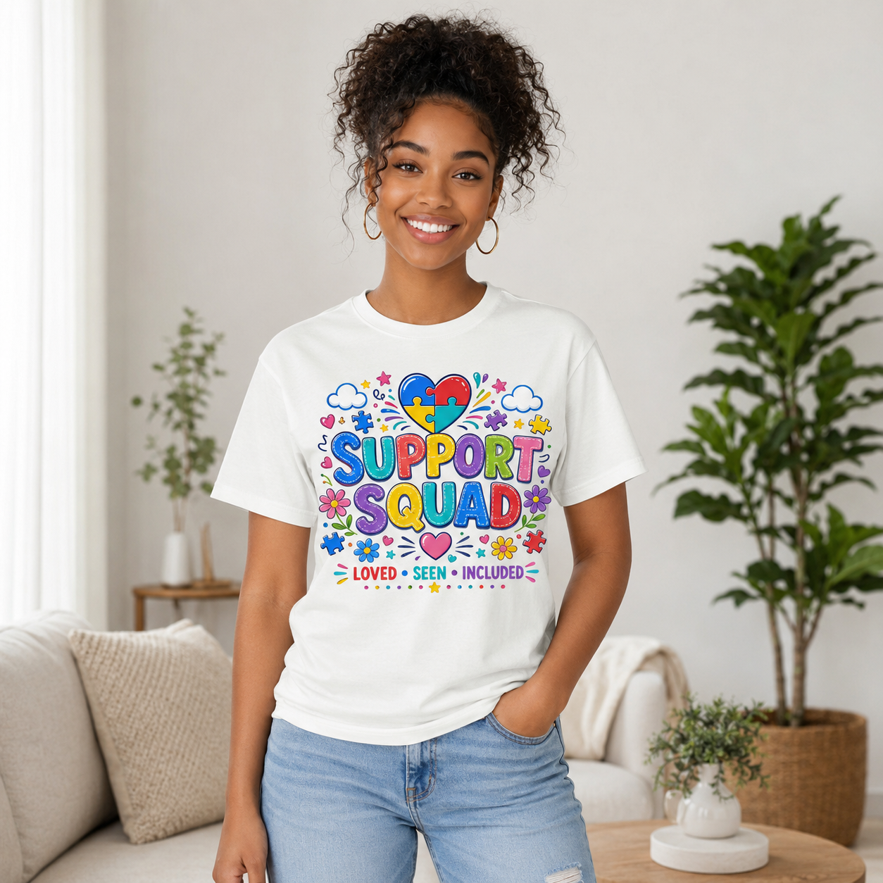 Copy of Copy of Loving My Child Beyond the Stars Tee | Autism Awareness Shirt