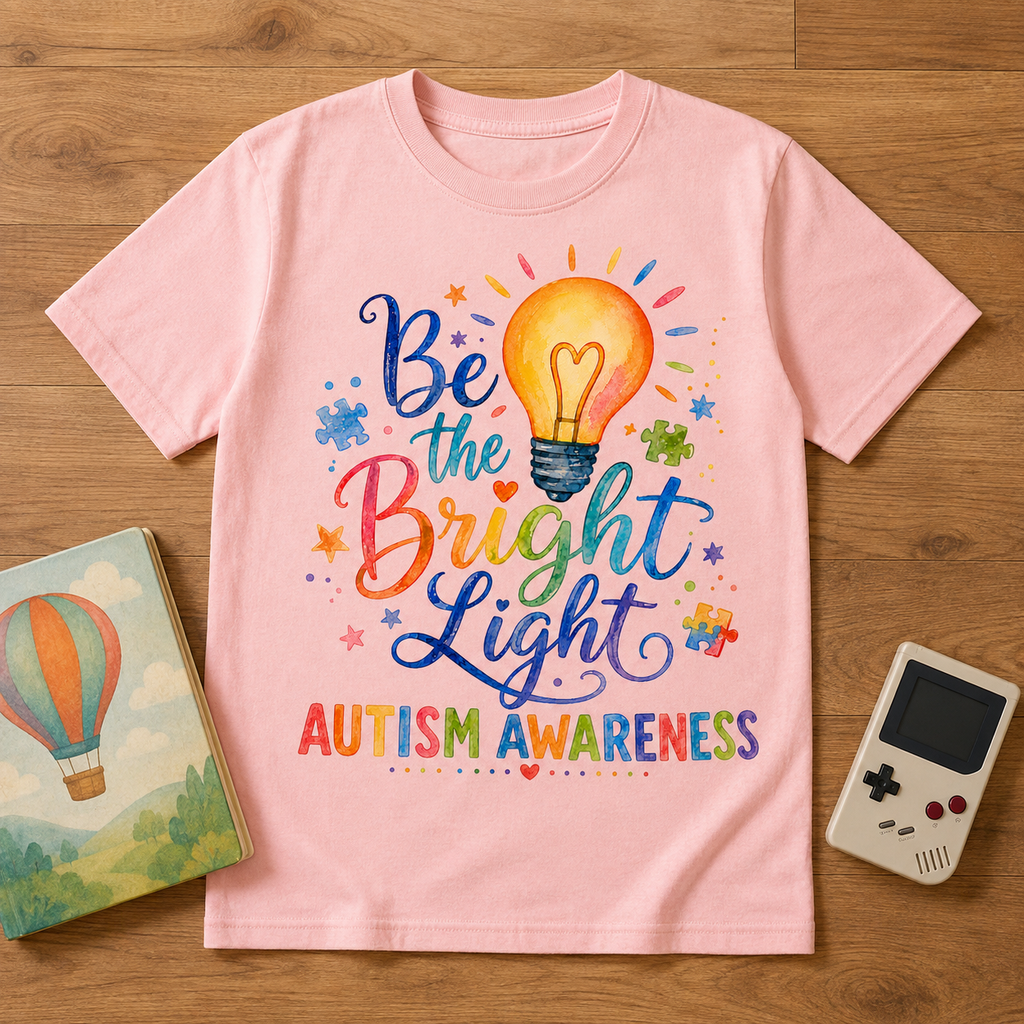 Youth Tee — "Be The Bright Light"