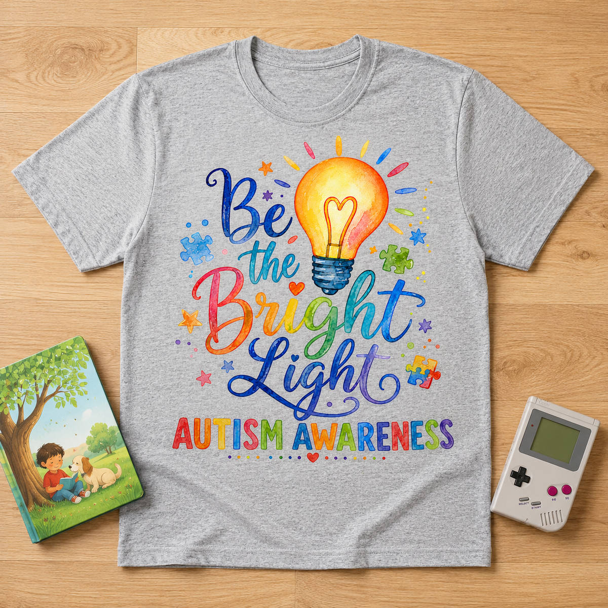 Youth Tee — "Be The Bright Light"