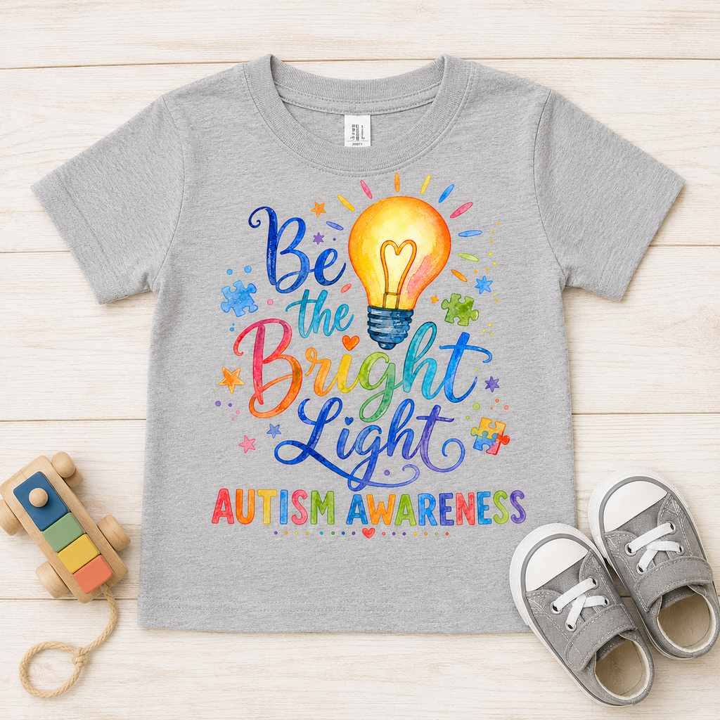 Toddler Tee — "Be the Bright Light"