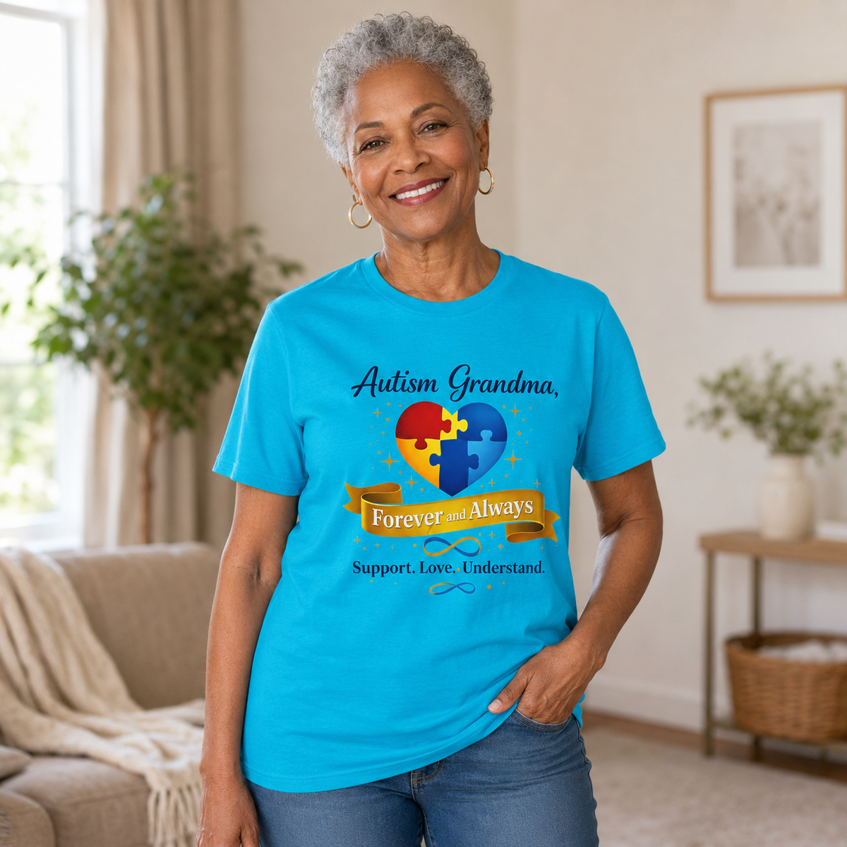 Autism Grandma — Women Autism Shirt