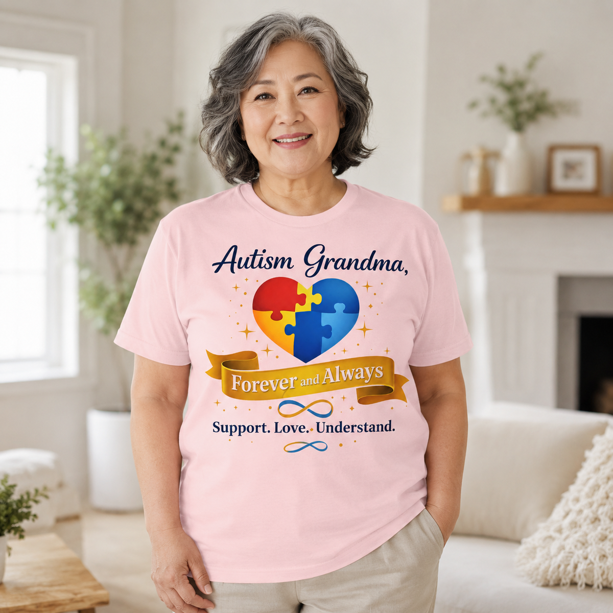 Autism Grandma — Women Autism Shirt