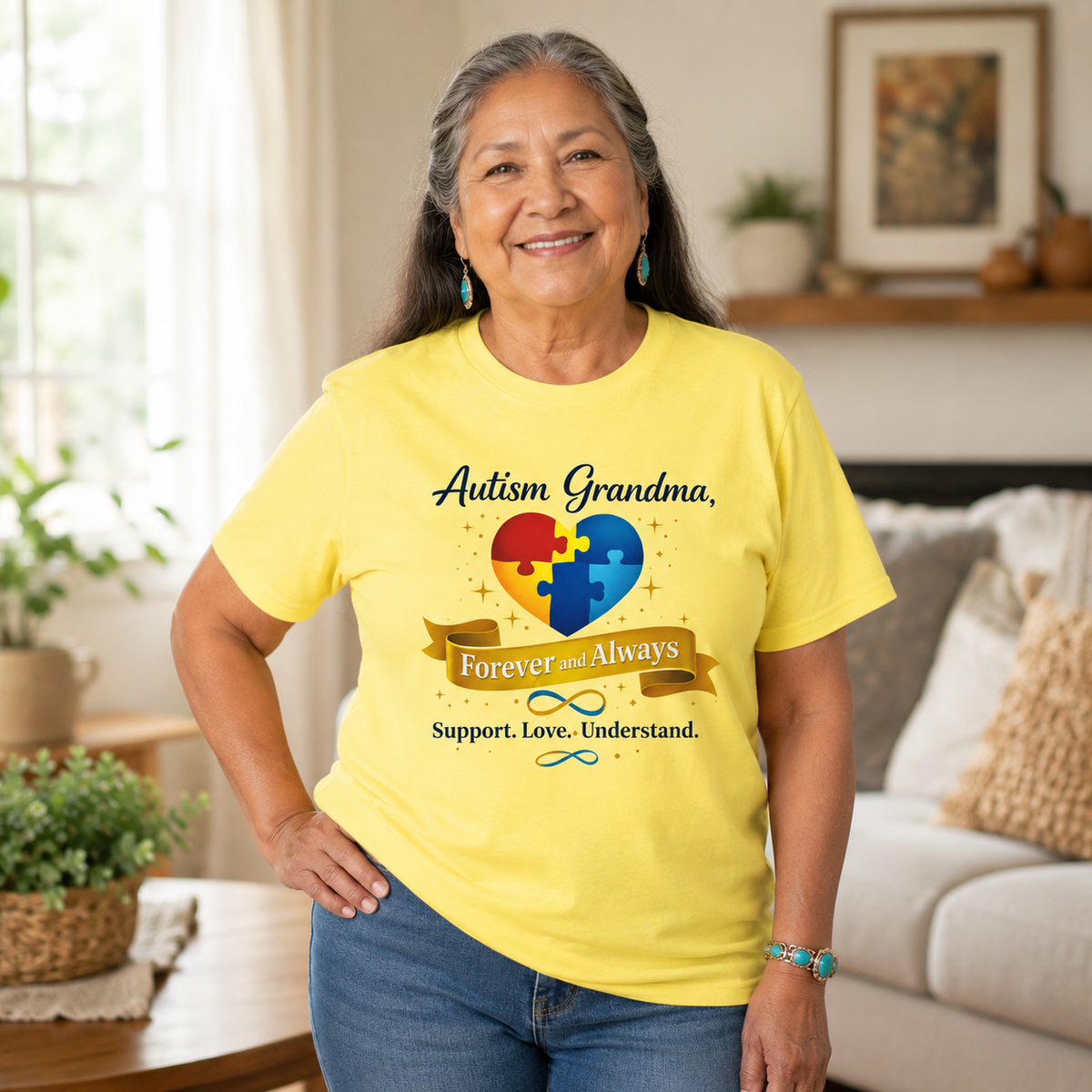 Autism Grandma — Women Autism Shirt