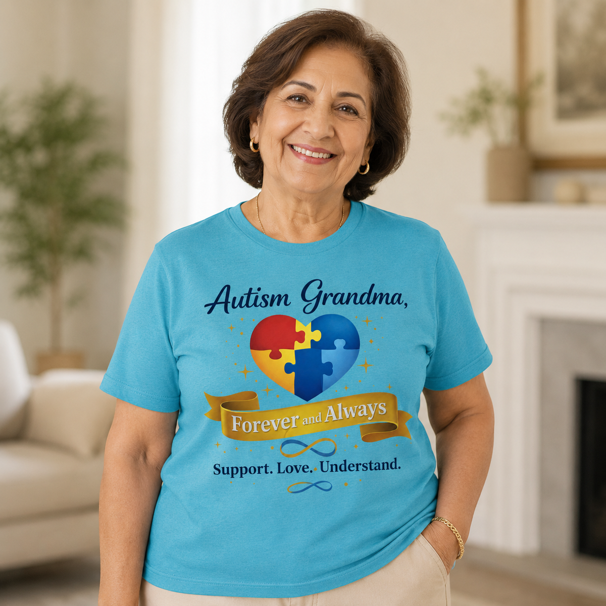 Autism Grandma — Women Autism Shirt