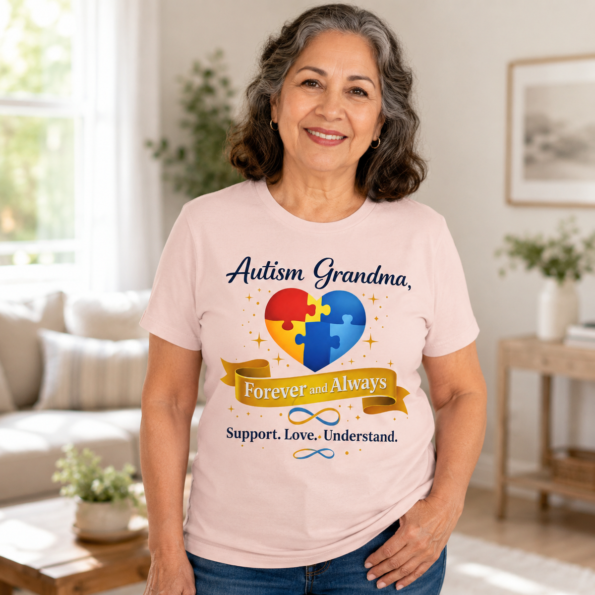 Autism Grandma — Women Autism Shirt