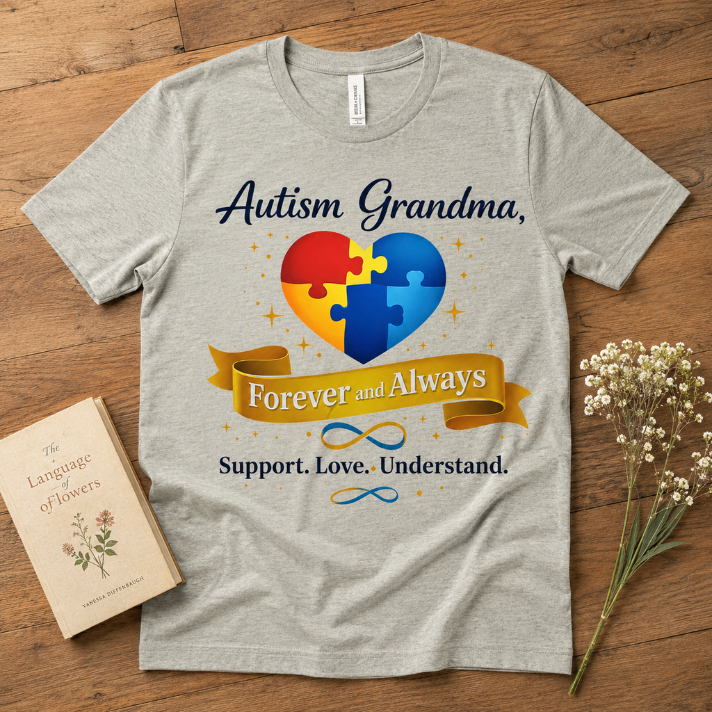 Autism Grandma — Women Autism Shirt