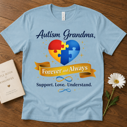 Autism Grandma — Women Autism Shirt
