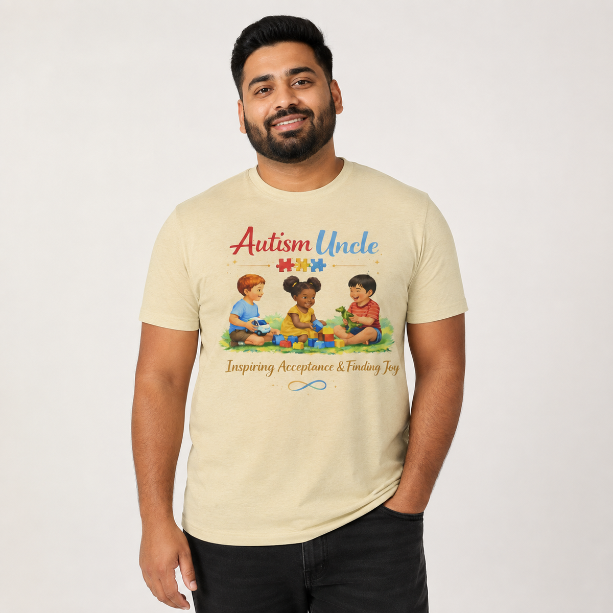 Autism Uncle — Men Autism Shirt