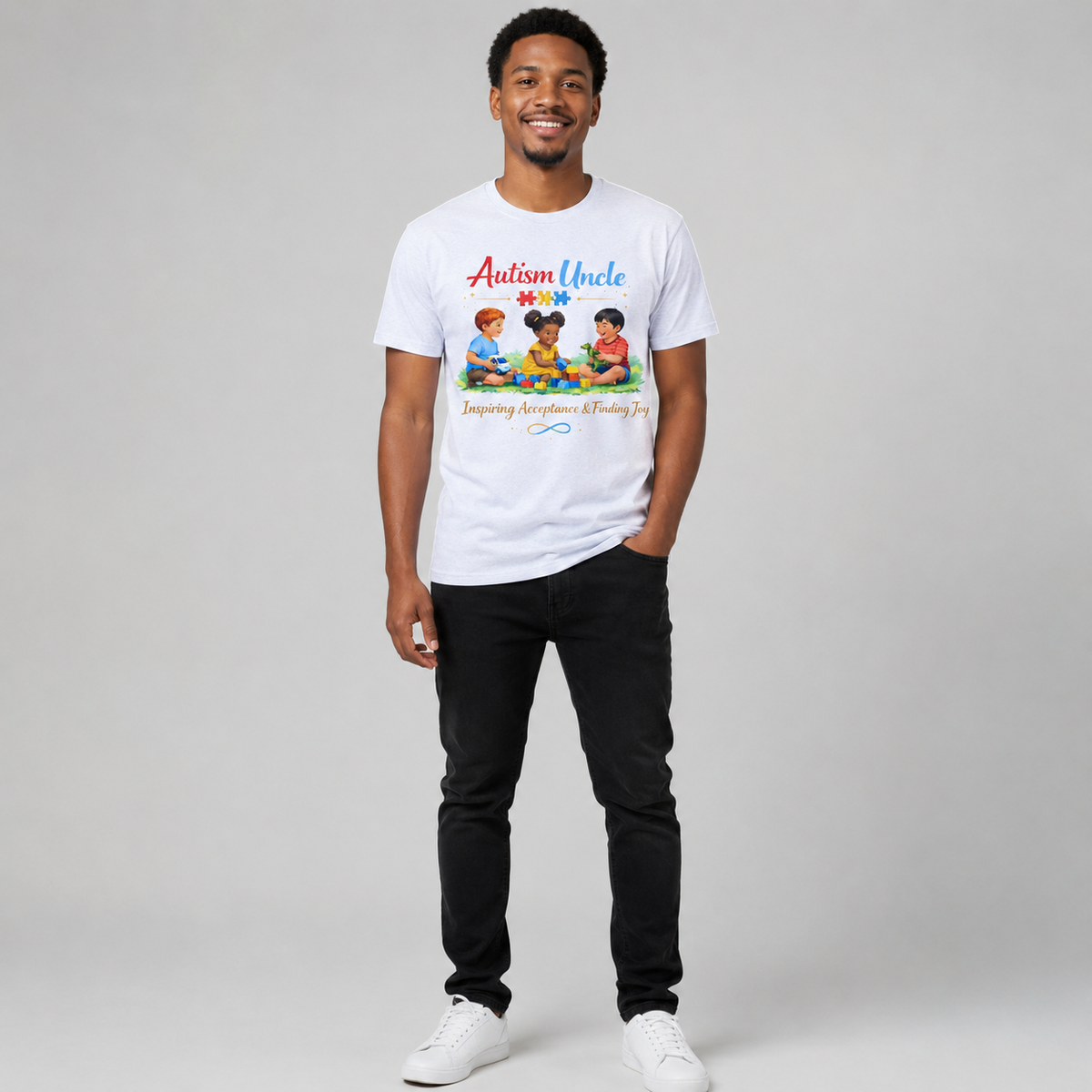 Autism Uncle — Men Autism Shirt