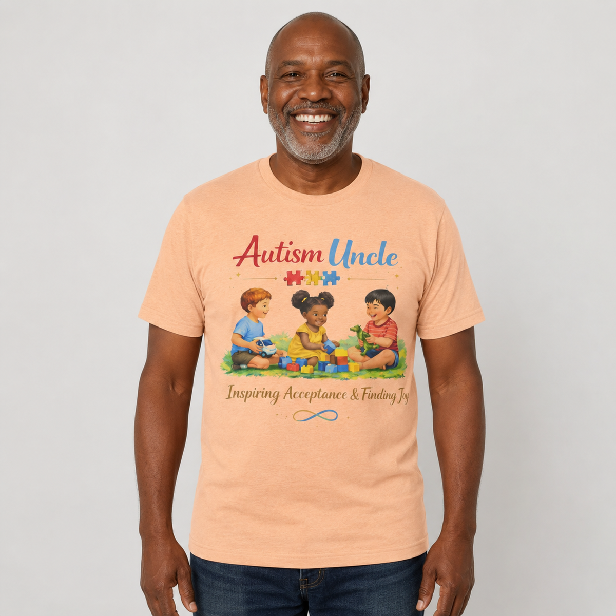 Autism Uncle — Men Autism Shirt