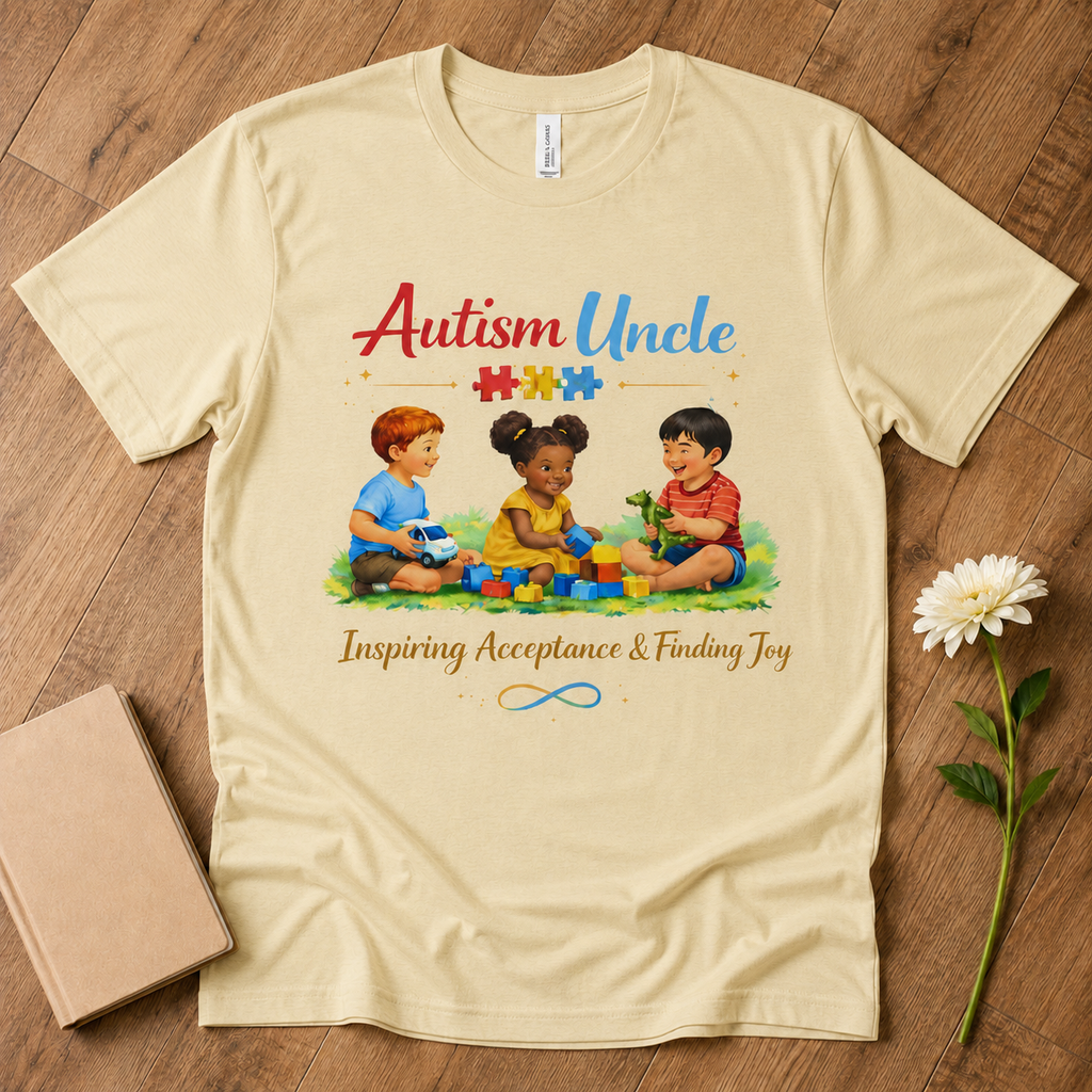 Autism Uncle — Men Autism Shirt
