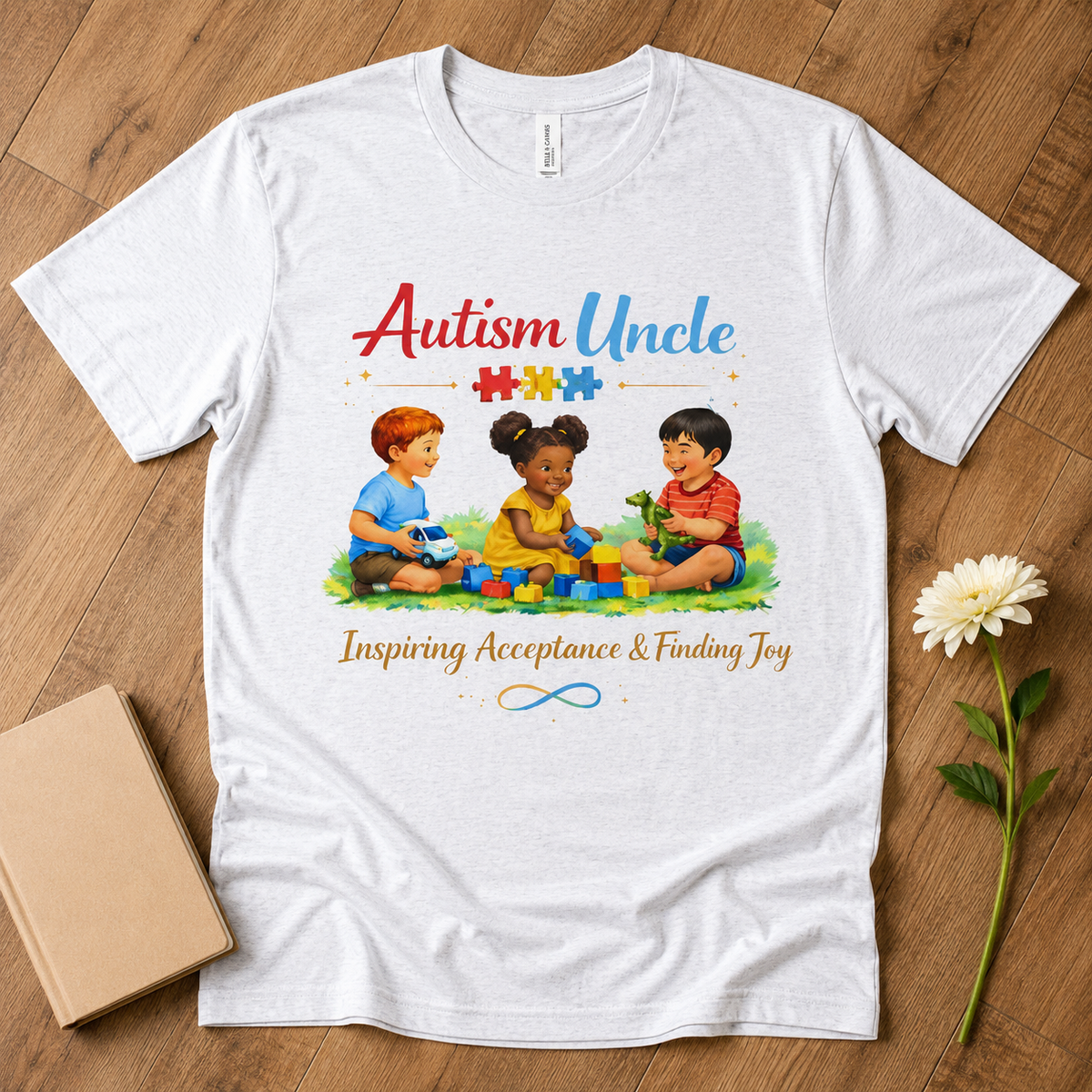 Autism Uncle — Men Autism Shirt
