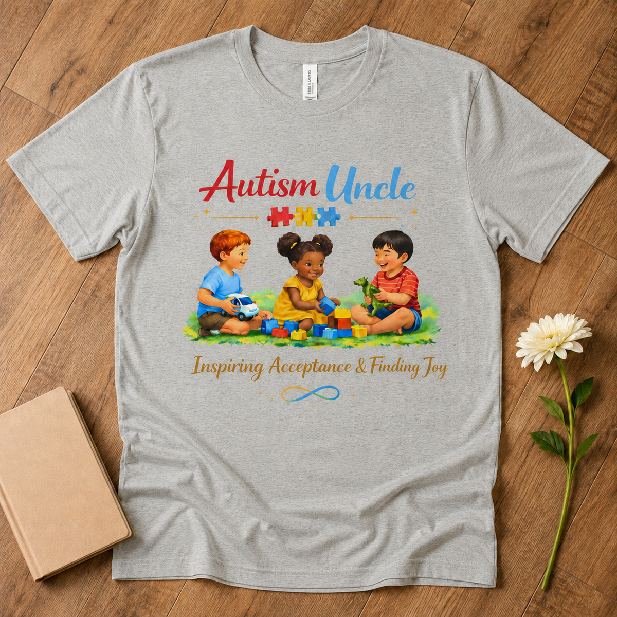 Autism Uncle — Men Autism Shirt