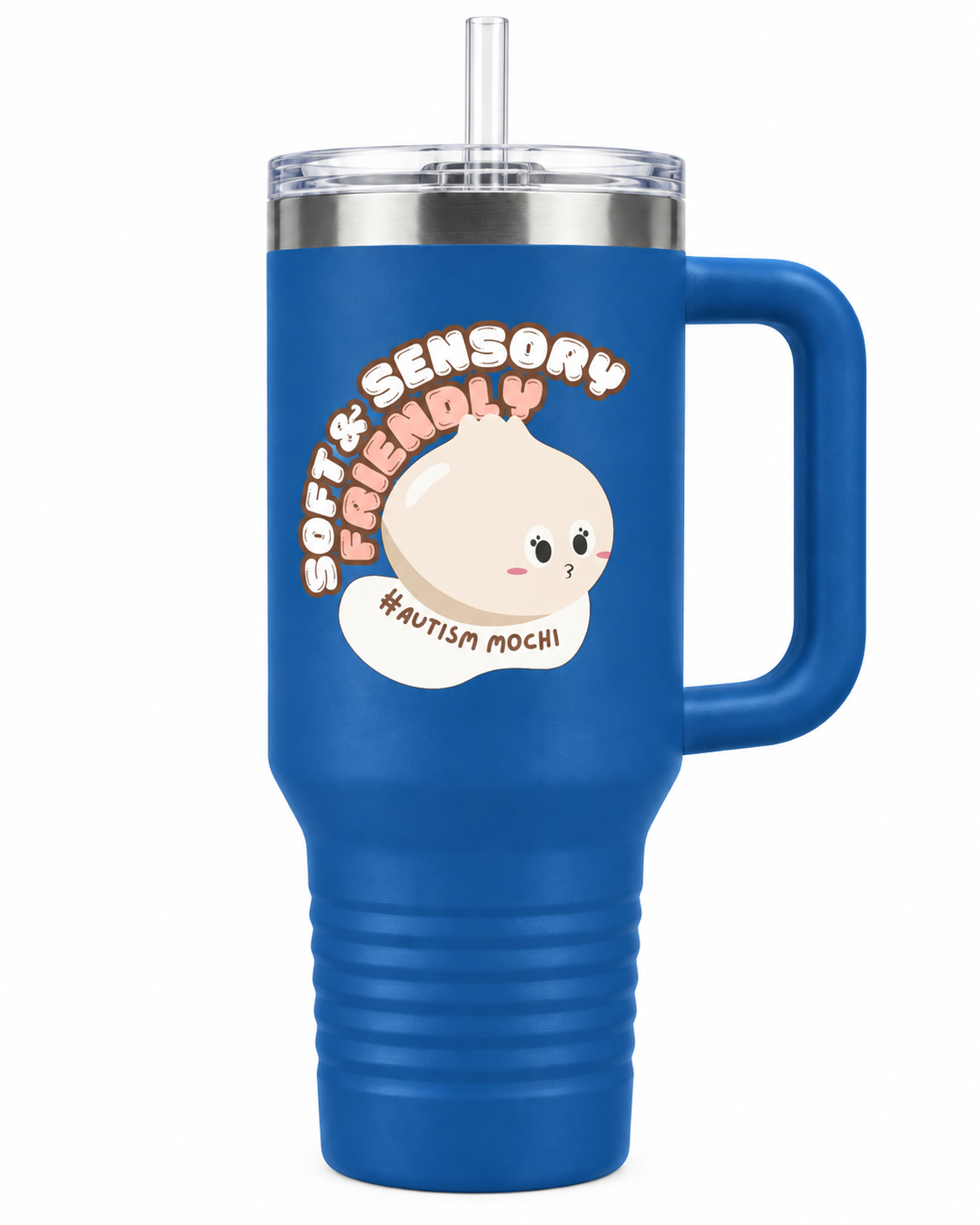 “Soft & Sensory Friendly” — Autism Support 40oz Insulated Travel Mug