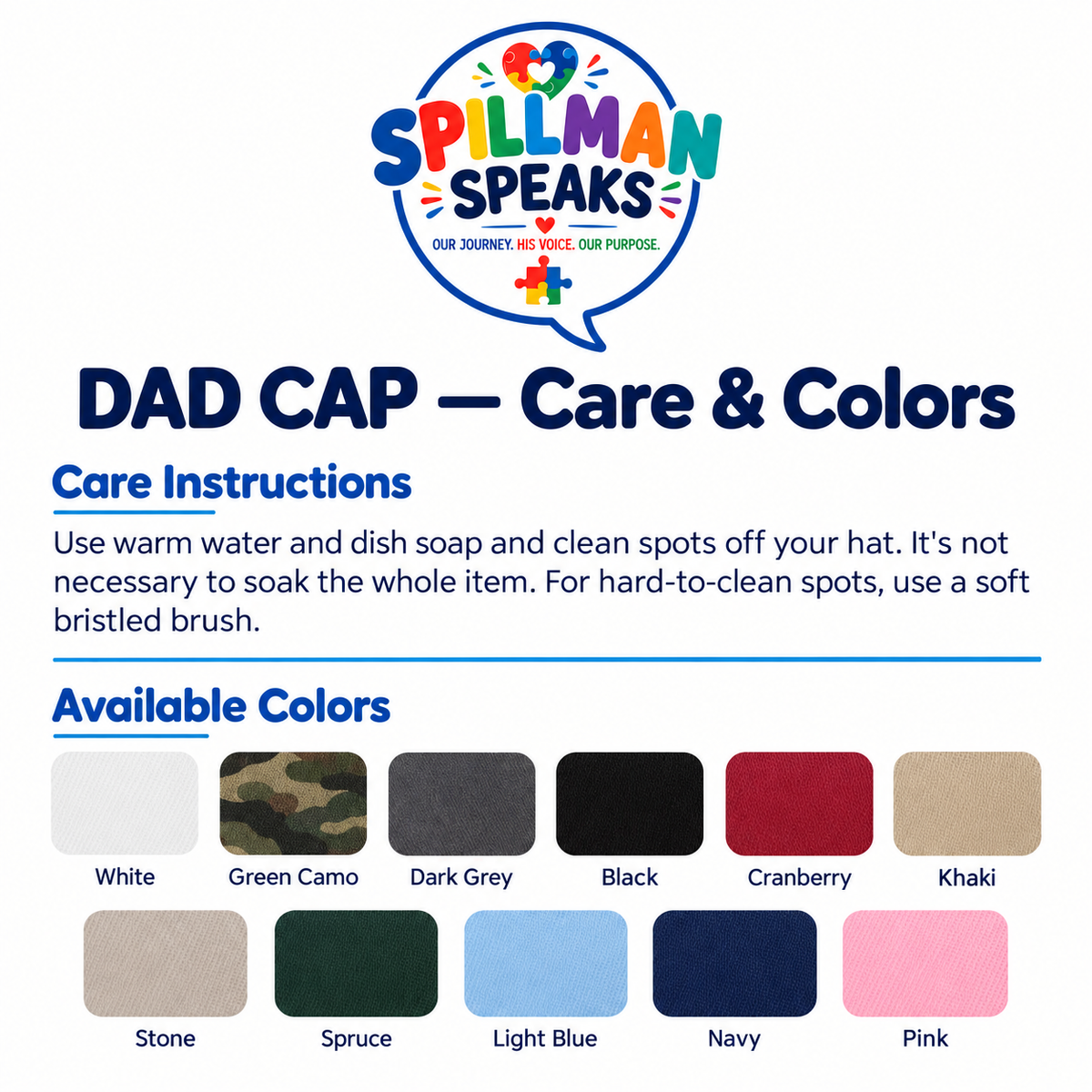 Cute Baby Yoda Autism Awareness Hat (Autism Proud) — Dad Cap