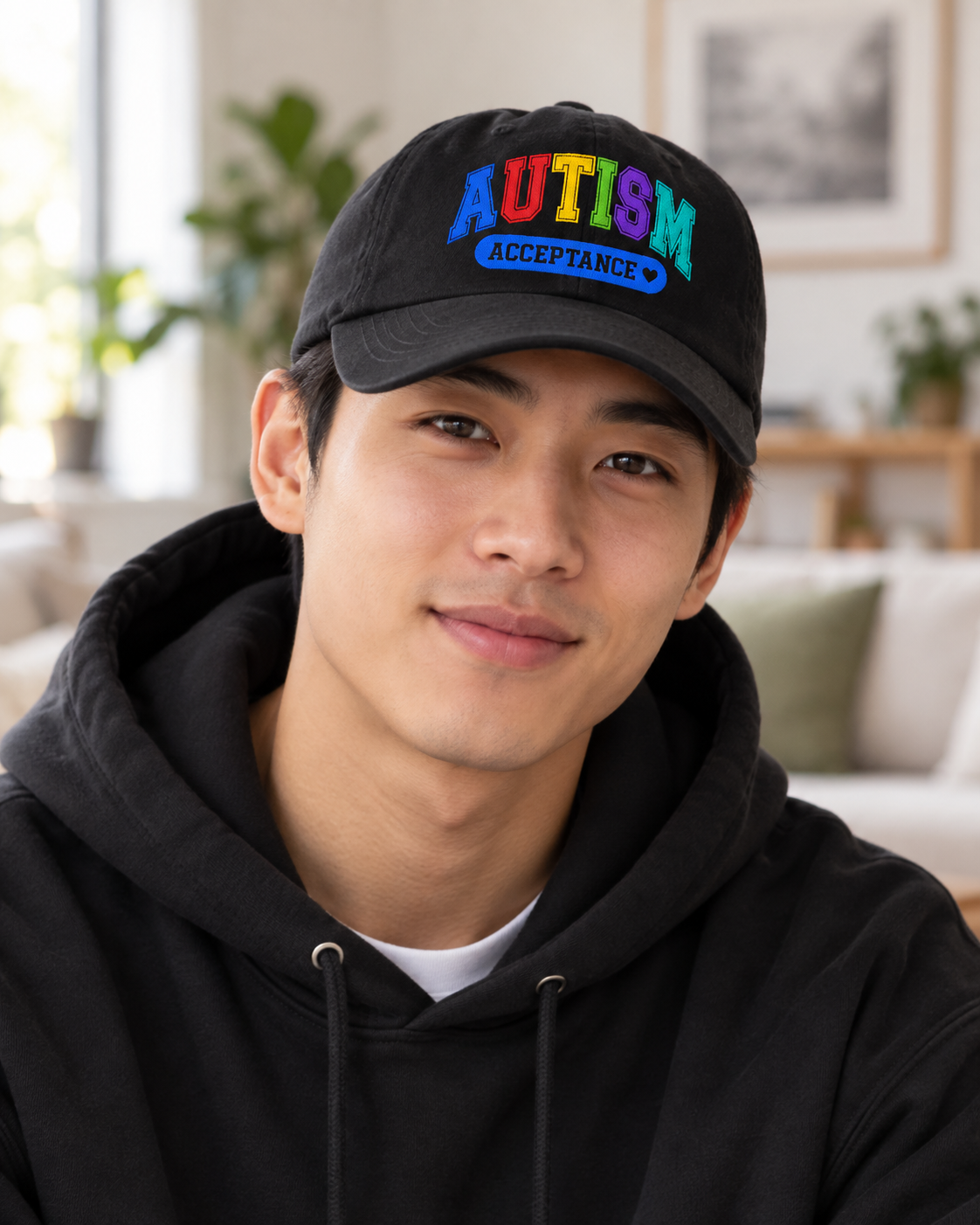 Colorful Autism Acceptance Hat (Acceptance Matters) — Dad Cap
