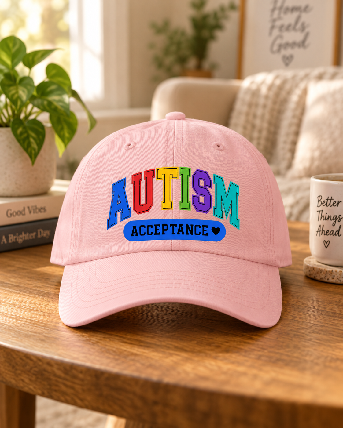 Colorful Autism Acceptance Hat (Acceptance Matters) — Dad Cap