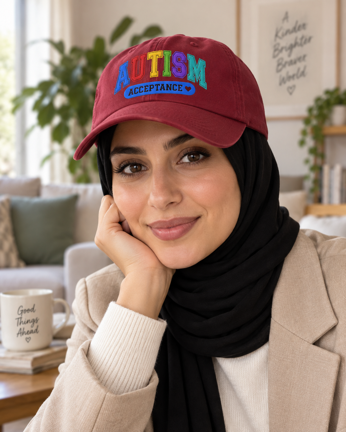 Colorful Autism Acceptance Hat (Acceptance Matters) — Dad Cap
