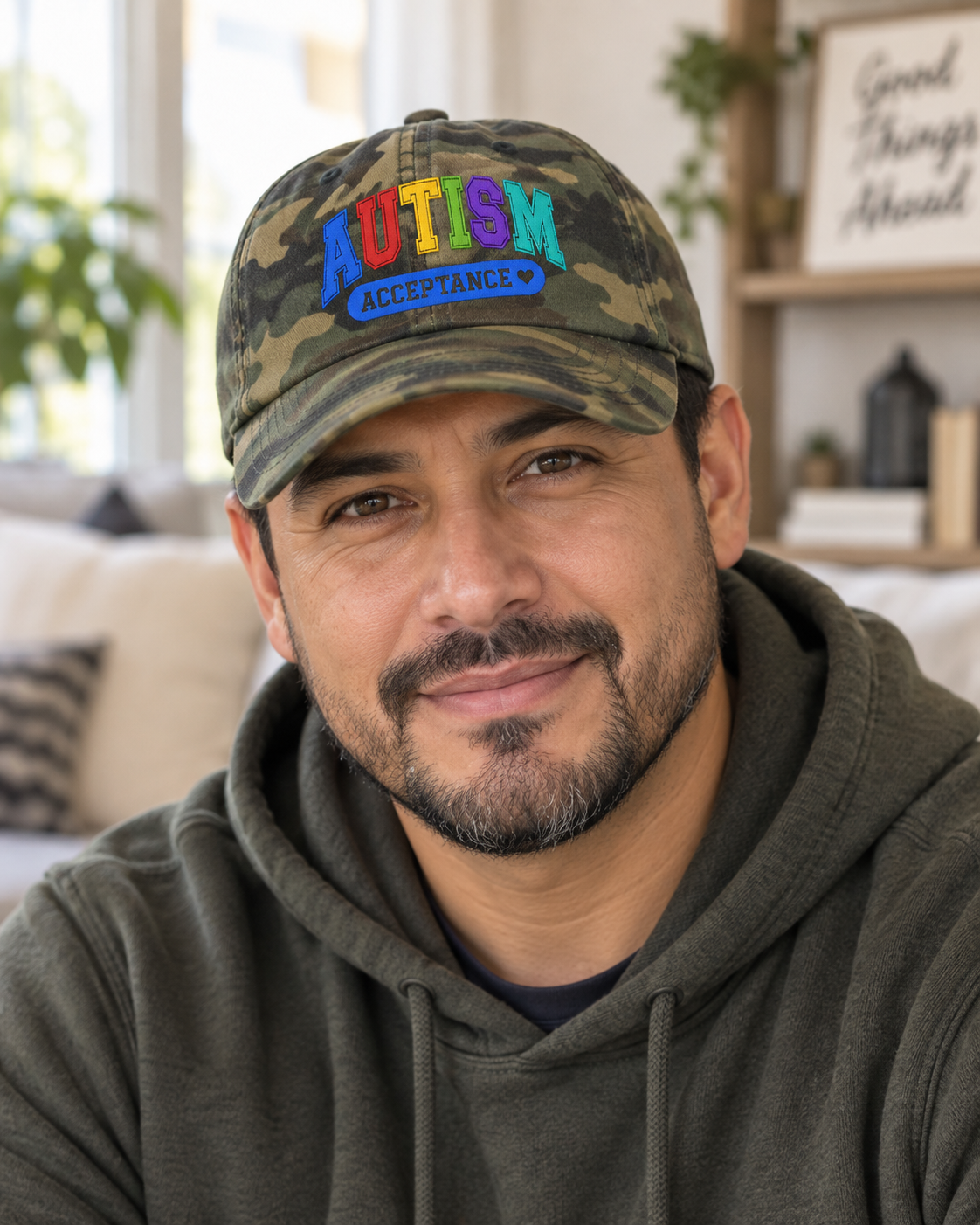 Colorful Autism Acceptance Hat (Acceptance Matters) — Dad Cap