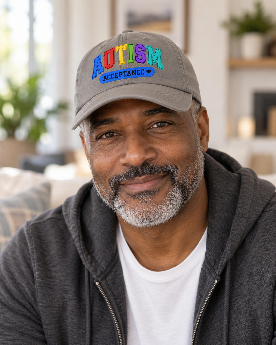 Colorful Autism Acceptance Hat (Acceptance Matters) — Dad Cap