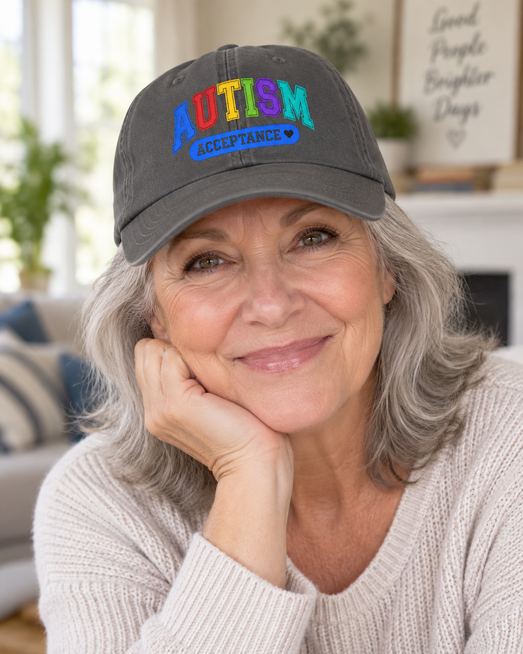 Colorful Autism Acceptance Hat (Acceptance Matters) — Dad Cap